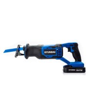 Hyundai HY2181 20V MAX Cordless Reciprocating Saw, 2Ah Li-Ion Battery + charger